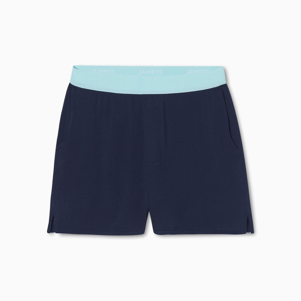 Jamby’s Blue Boxers with Pockets